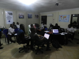 Participants at the Hack4Good 2014 in Nigeria