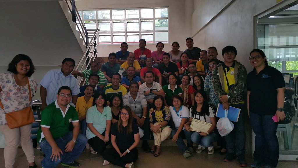 Northern Mindanao region participants promised to work on their data management skills as part of disaster preparedness.