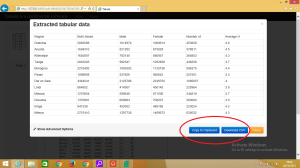 Exporting your data